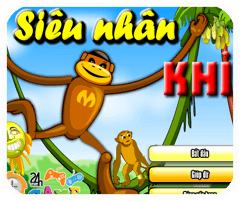 Game Siêu nhân khỉ, Game Siêu nhân