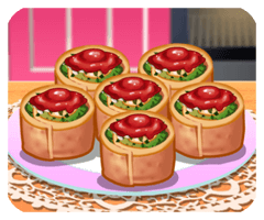 Game rau chan vit cuon - Chơi game nấu ăn bạn gái hay nhất
