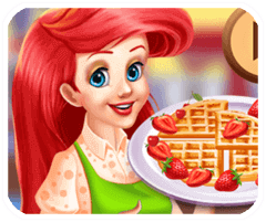 Game Ariel nấu bữa sáng - Chơi game công chúa Ariel nấu ăn
