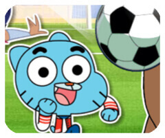 Chơi Game Gumball sút luân lưu, Loạt sút penalty cân não